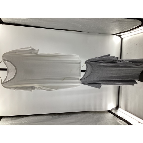 Quince Tops - Quince Cotton Modal Crew Neck Tee (3-Pack) White M